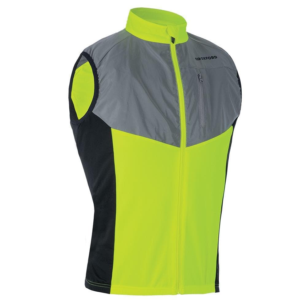 Reflexná vesta ENDEAVOUR(žltá fluo/sivá reflexná/čierna, veľ. 2XL) 1