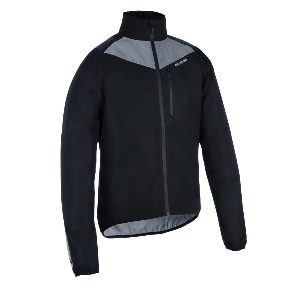 Bunda ENDEAVOUR WATERPROOF(čierna/sivá reflexná, veľ. S)