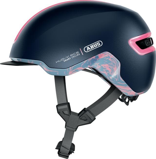 Cyklo prilba so svetlom HUD-Y midnight blue (modrá, veľ. M) 1
