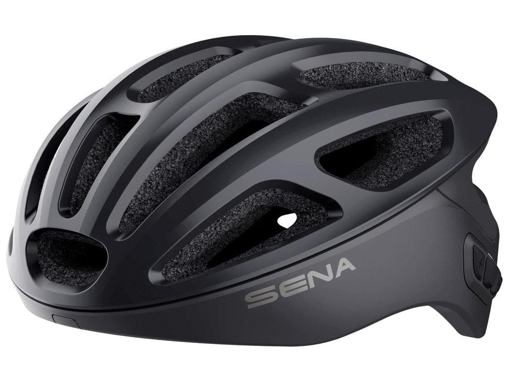 Cyklo prilba s headsetom R1 (čierna, veľ. L)