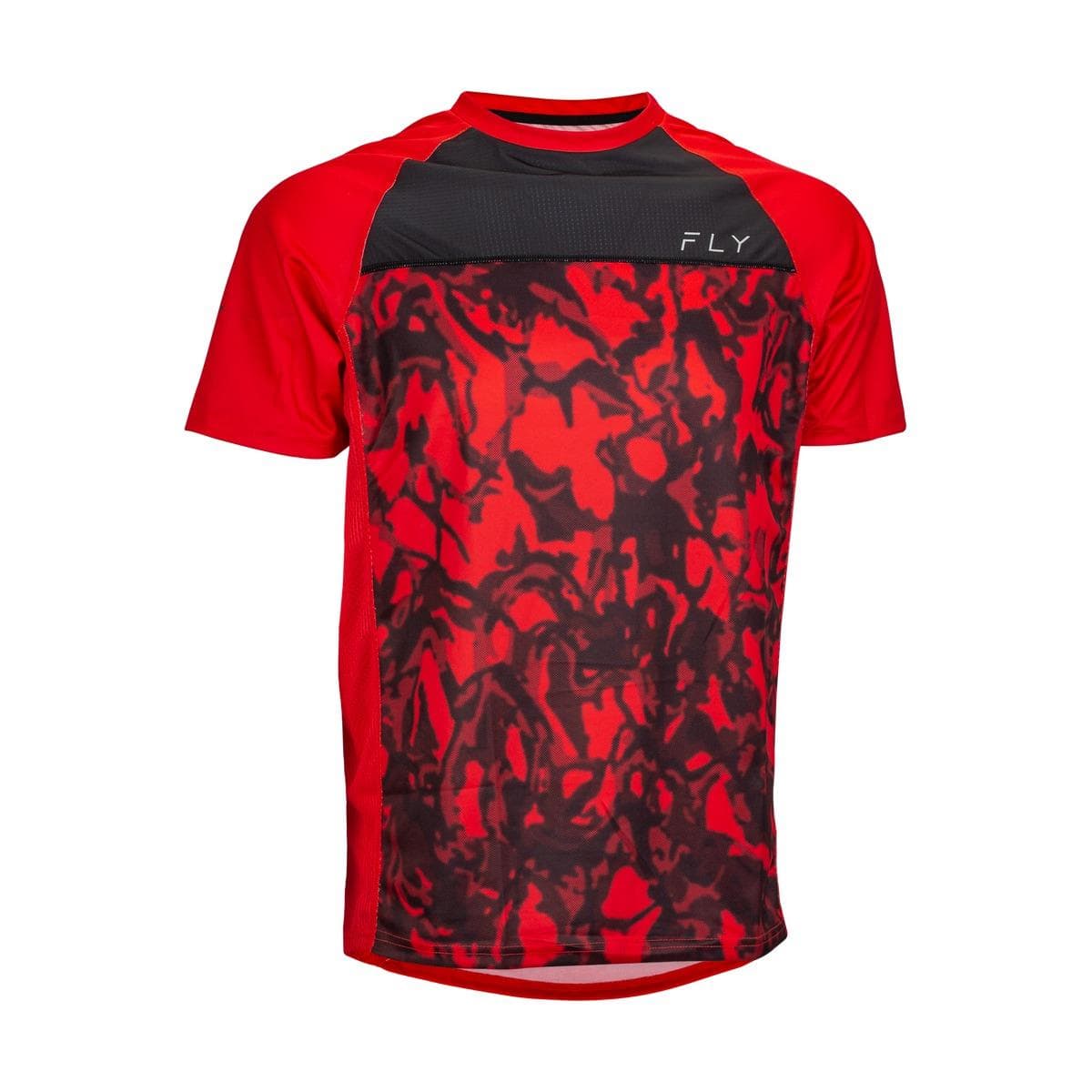 Dres SUPER D (červená camo/čierna, veľ. L) 1