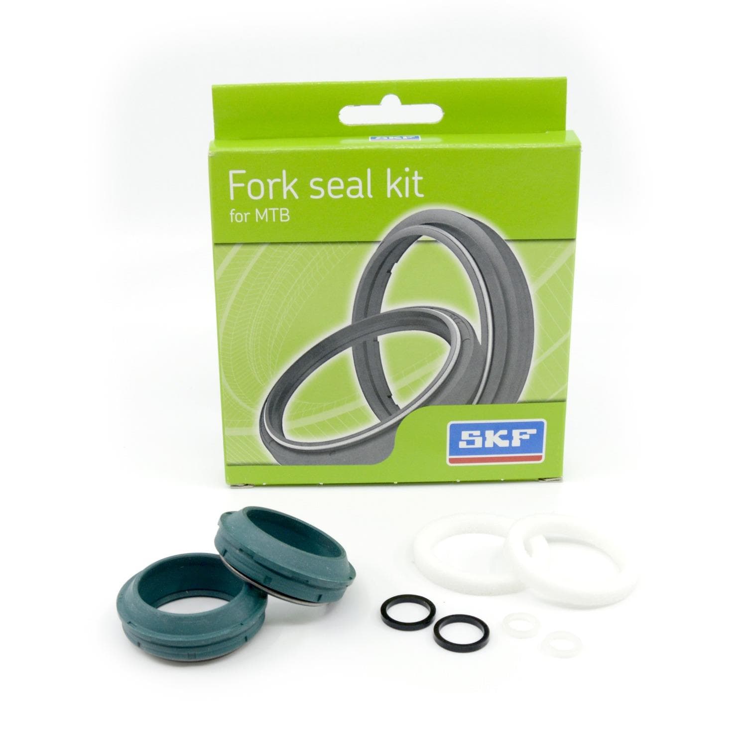 SKF Simeringy do prednej vidlice (DT SWISS 32 mm) (zelené) C320-000