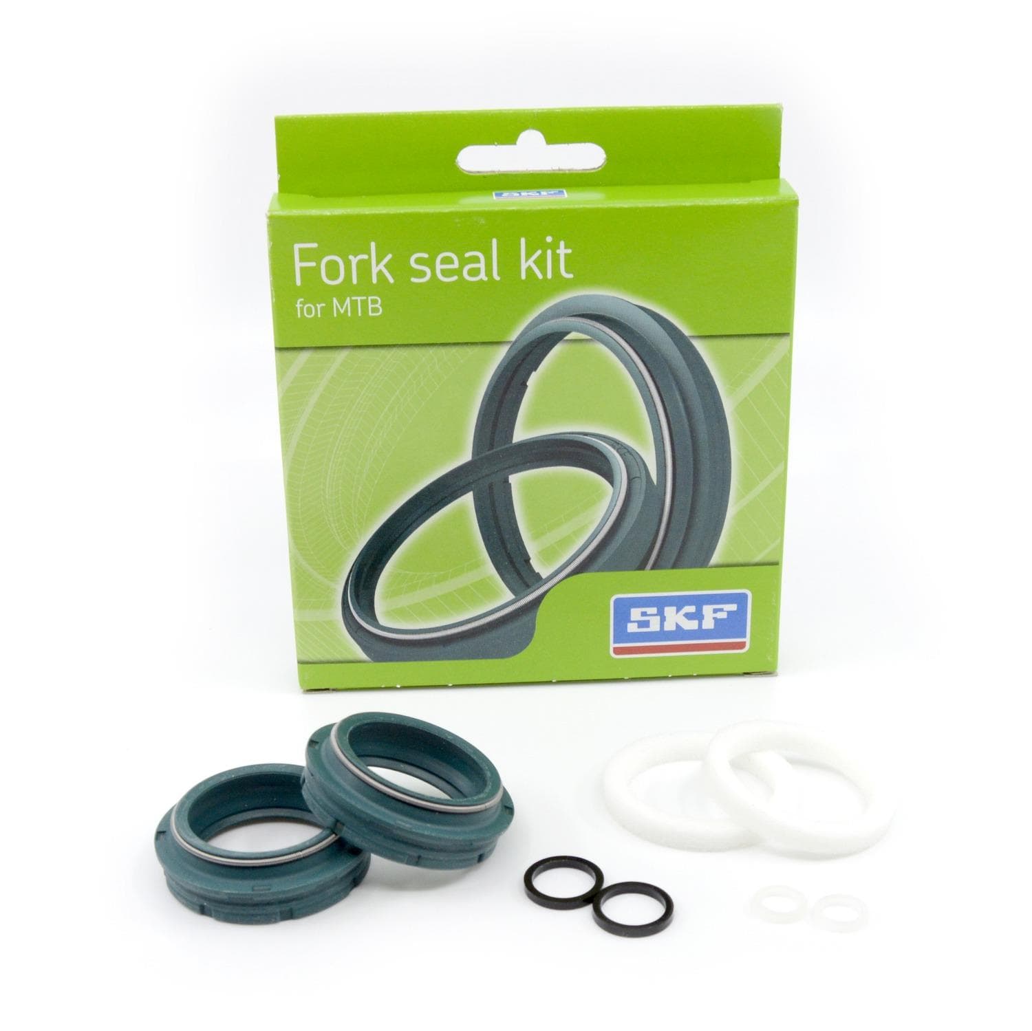 SKF Simeringy do prednej vidlice (FOX 32 mm, 2003-2015) (zelené) C320-001