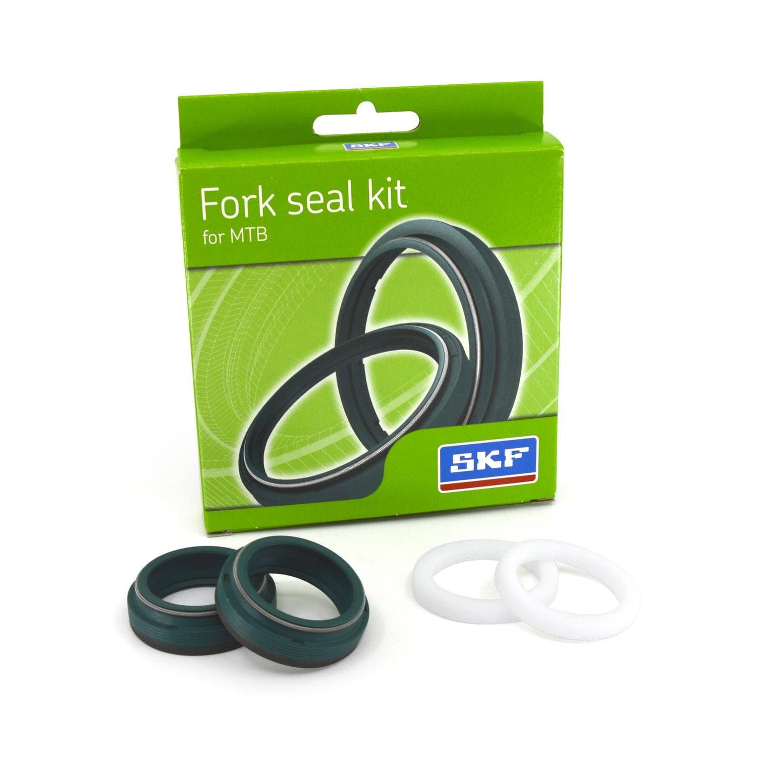 SKF Simeringy do prednej vidlice (MANITOU 32 mm) (zelené) C320-003 1