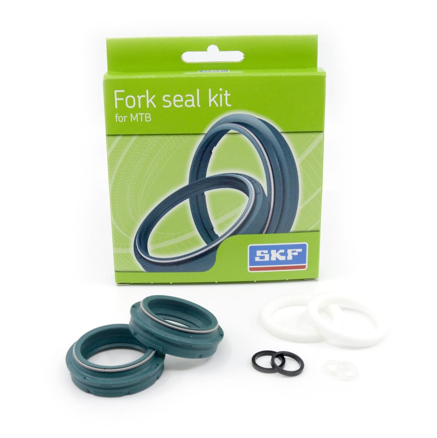 SKF Simeringy do prednej vidlice (FOX 34 mm, 2012-2015) (zelené) C320-006 1