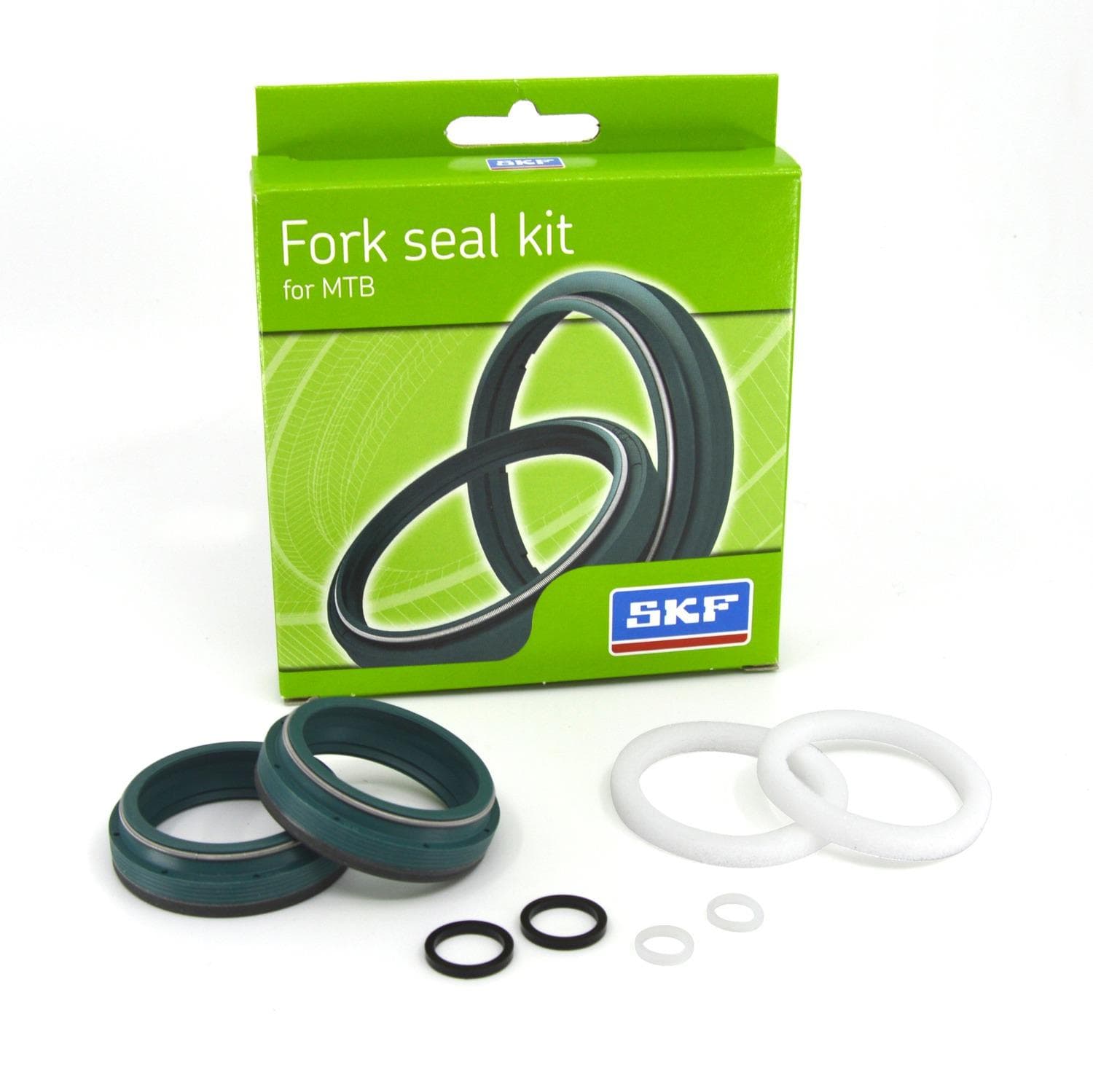 SKF Simeringy do prednej vidlice (FOX 38 mm) (zelené) C320-018 1