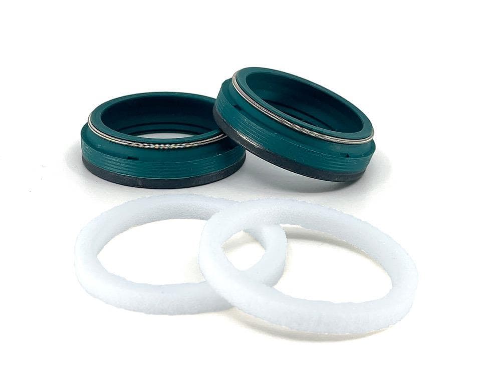 SKF Simeringy do prednej vidlice (SR SUNTOUR 38 mm) (zelené) C320-022 1
