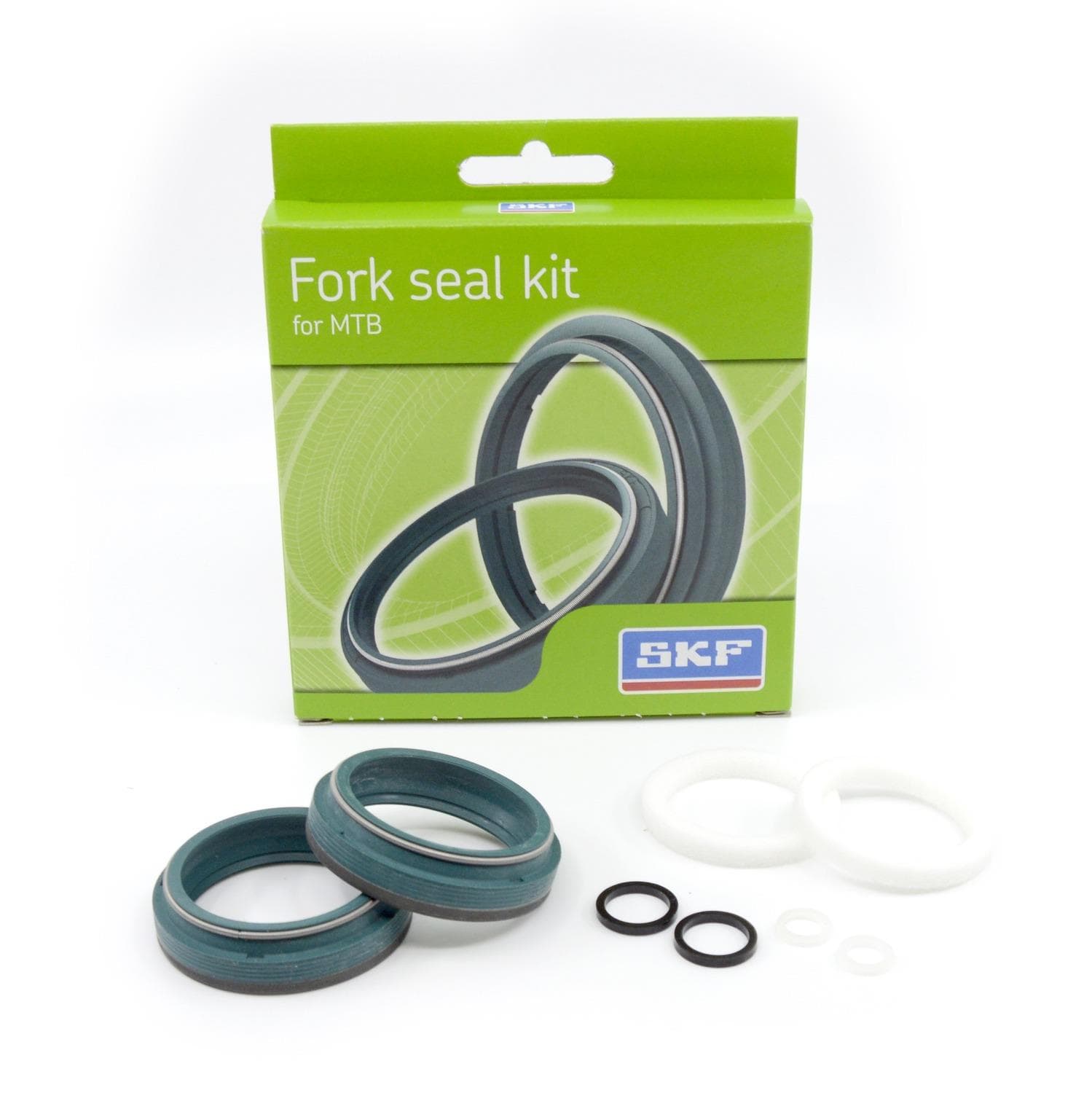 SKF Simeringy do prednej vidlice (FOX AIR 40 mm, 2016-2023) (zelené) C320-024 1