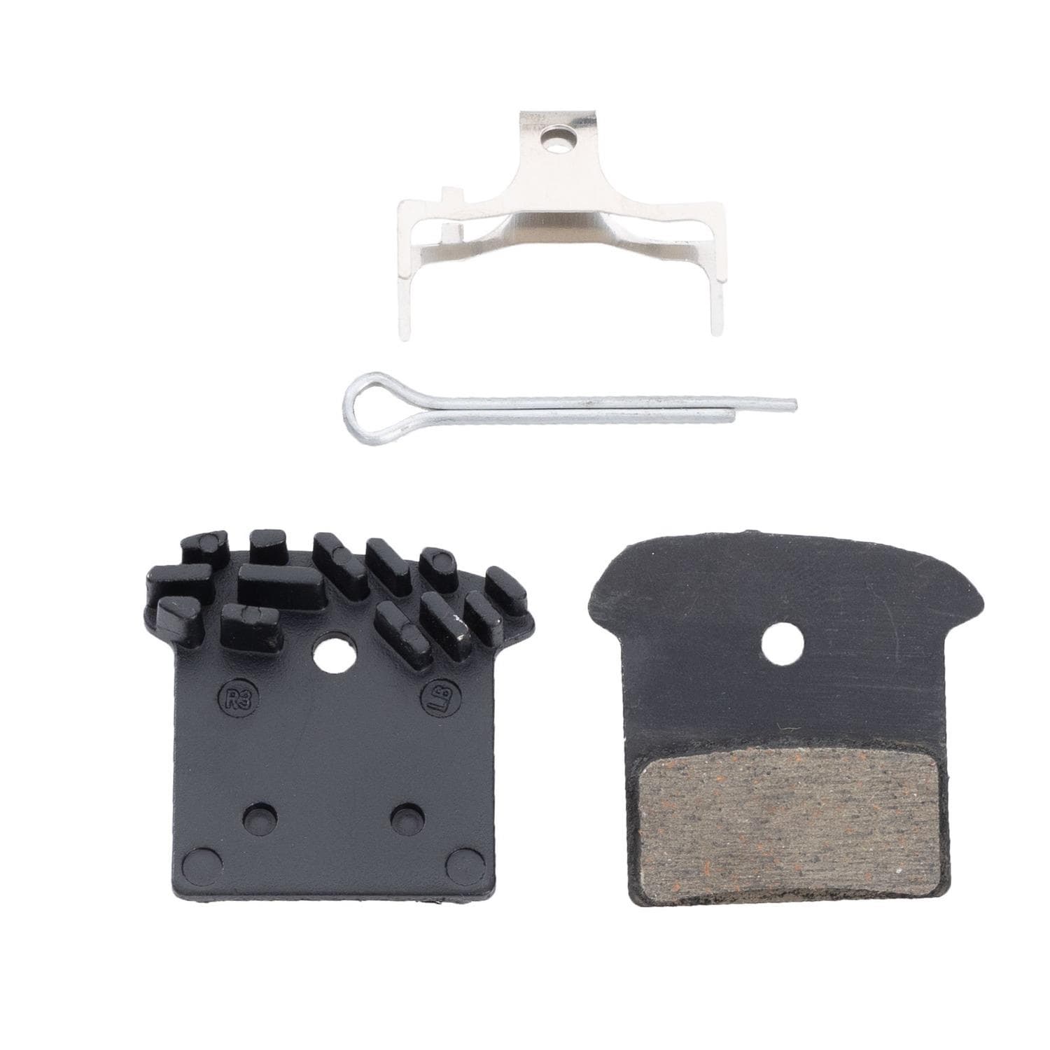 Brzdové doštičky pre systémy SHIMANO/FSA/CLARKS, FULL STOP (keramická zmes, s rebrovanou základňou) sada 2 ks