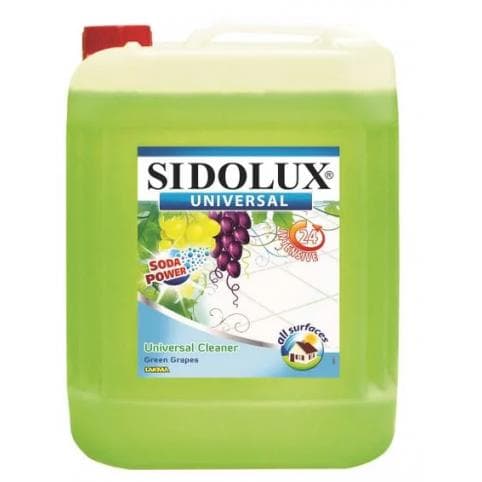 Čistič SIDOLUX UNIVERSAL, zelené hrozno 5L 1