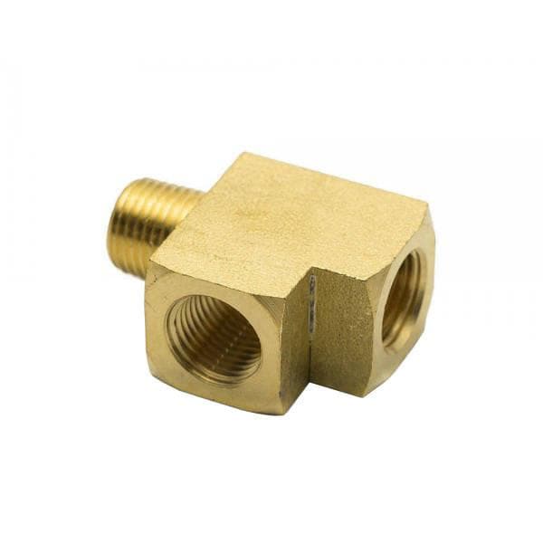 T-kus 1/8" NPT, mosadz - CN-UC-073