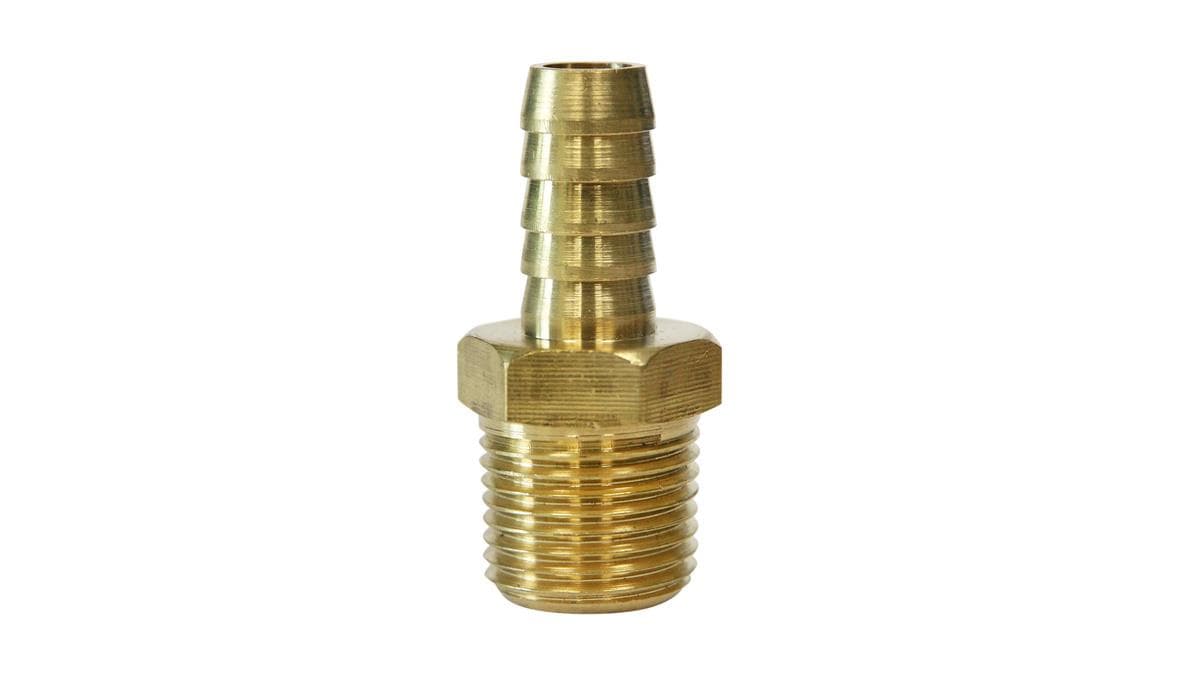 Nátrubok 1/2" pre hadicu 12 mm, mosadz - CN-UC-116 1