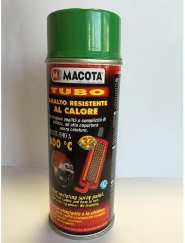 Sprej na brzdové strmene, výfuky a do 800°C zelený 400ml 1