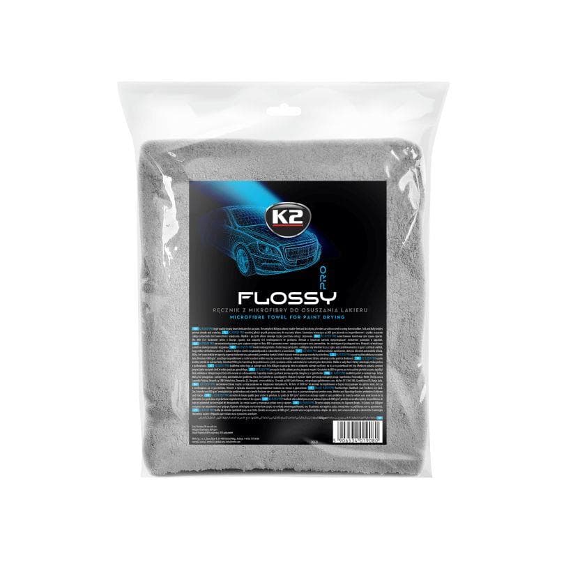 Uterák z mikrovlánka K2 FLOSSY PRO mikrovlákno 90x60cm 800g/m2