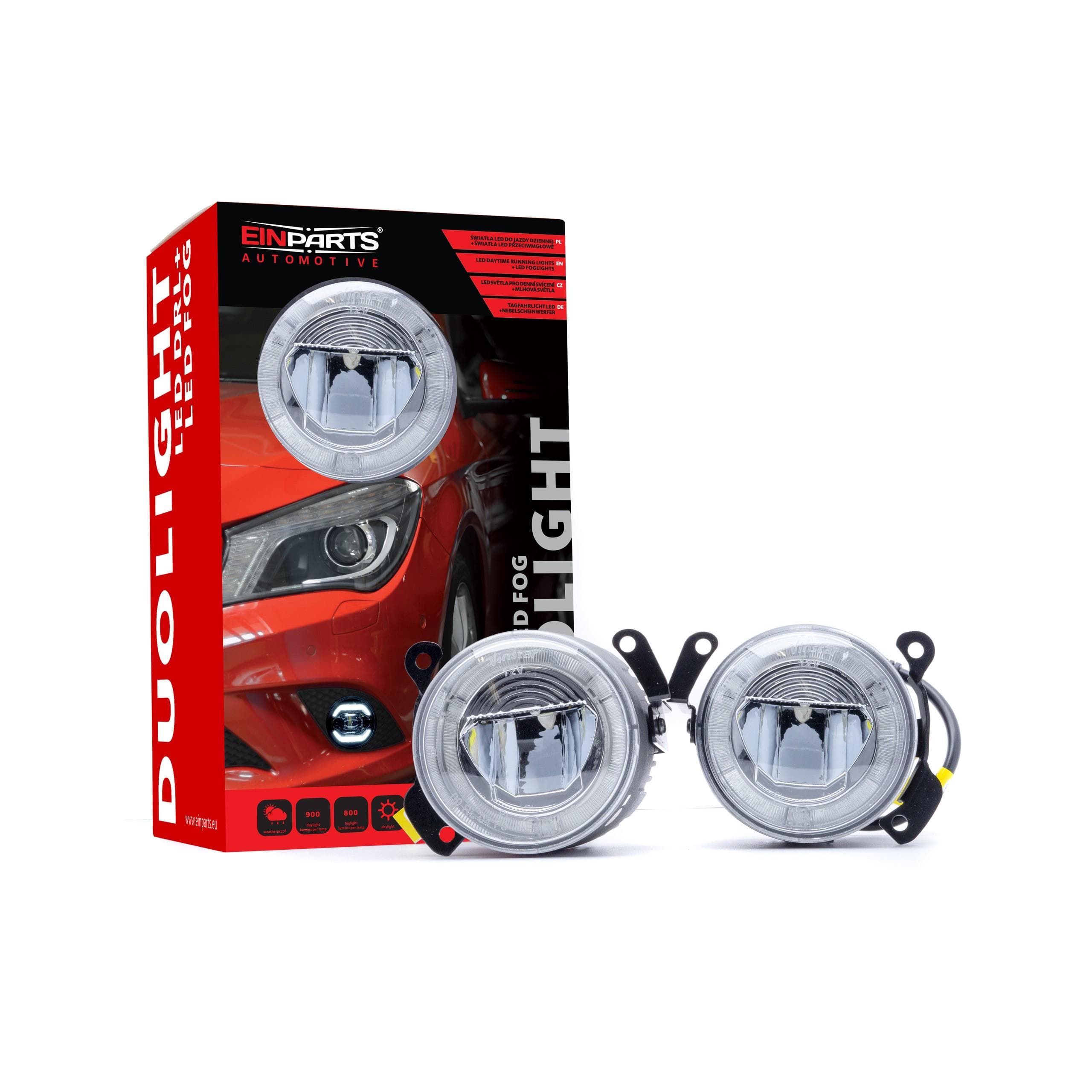 LED Denné Svietenie s Hmlovkami - DUOLIGHT DL03