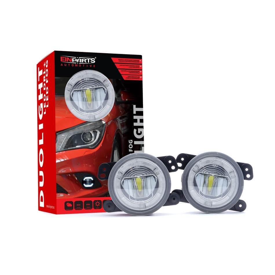 LED Denné Svietenie s Hmlovkami - DUOLIGHT DL12 1