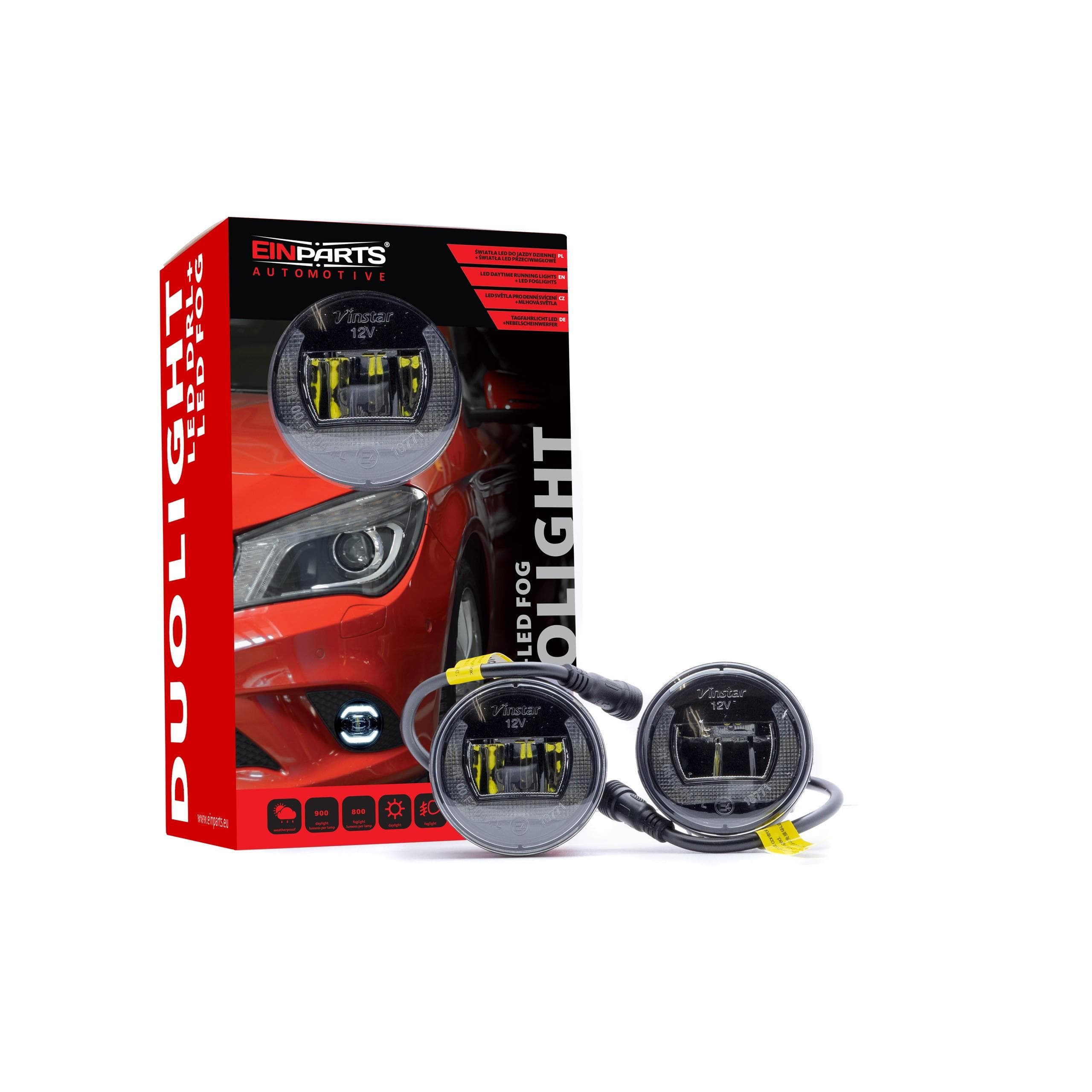 LED Denné Svietenie s Hmlovkami - DUOLIGHT DL27 1