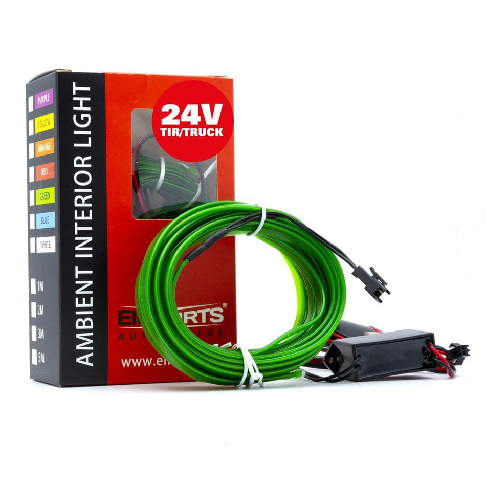 EINPARTS Vnútorné svetlo EPAL5M GREEN 24V