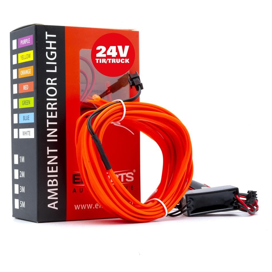 LED svetlovodný pásik 5m (červený) - EPAL5M RED 24V 1