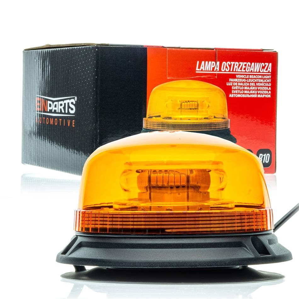LED výstražný maják - Konektor zapaľovača 12-24V 19W - EPBL14 1