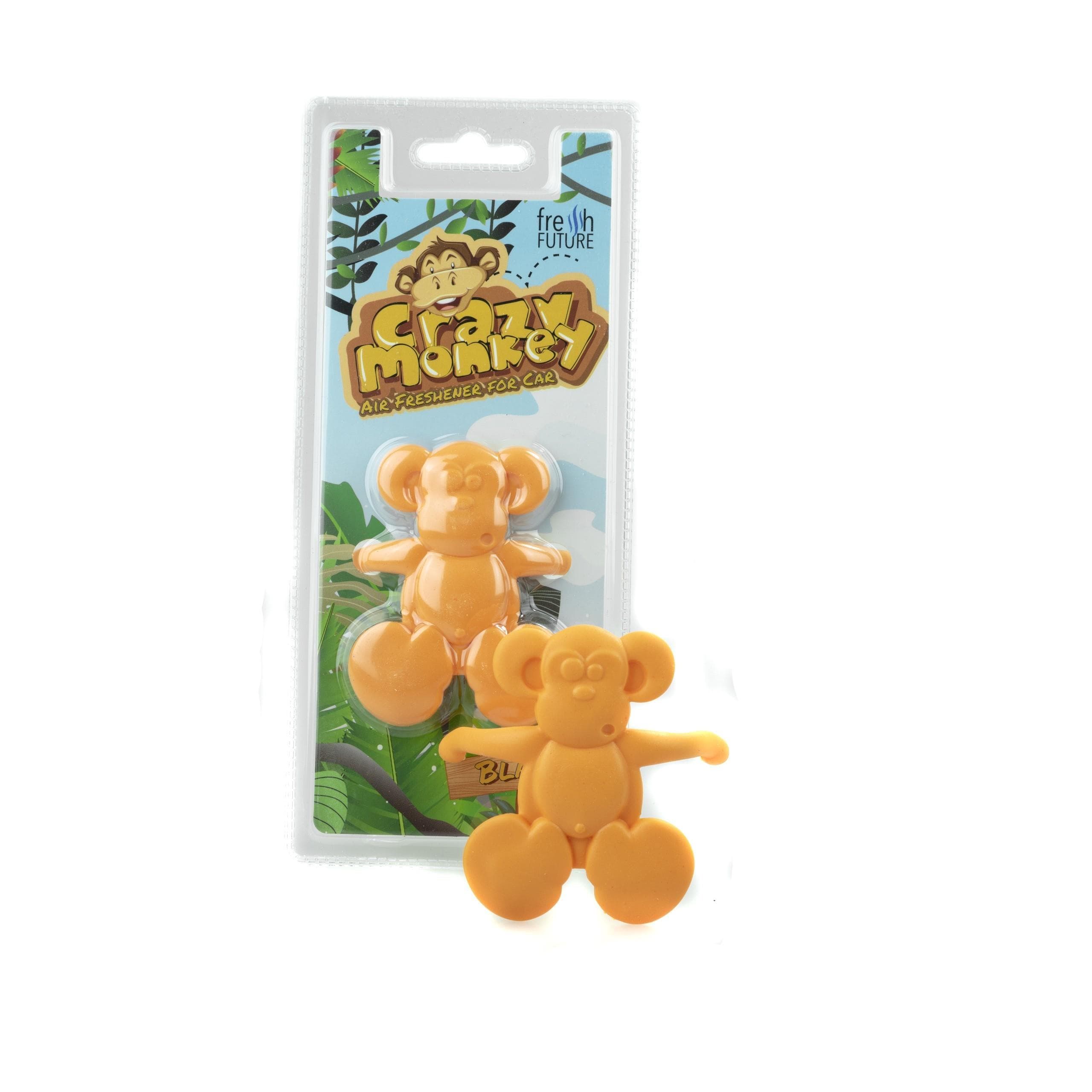 Osviežovač vzduchu do auta - Crazy Monkey (čierne) - EPCF30 1