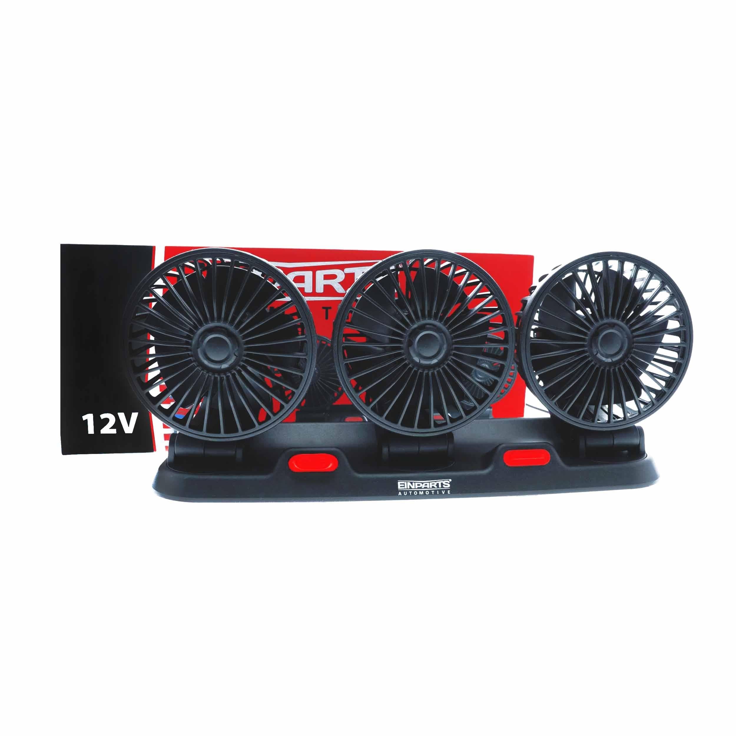 EPFAN01 Auto ventilátor 12 V s otáčaním 360°