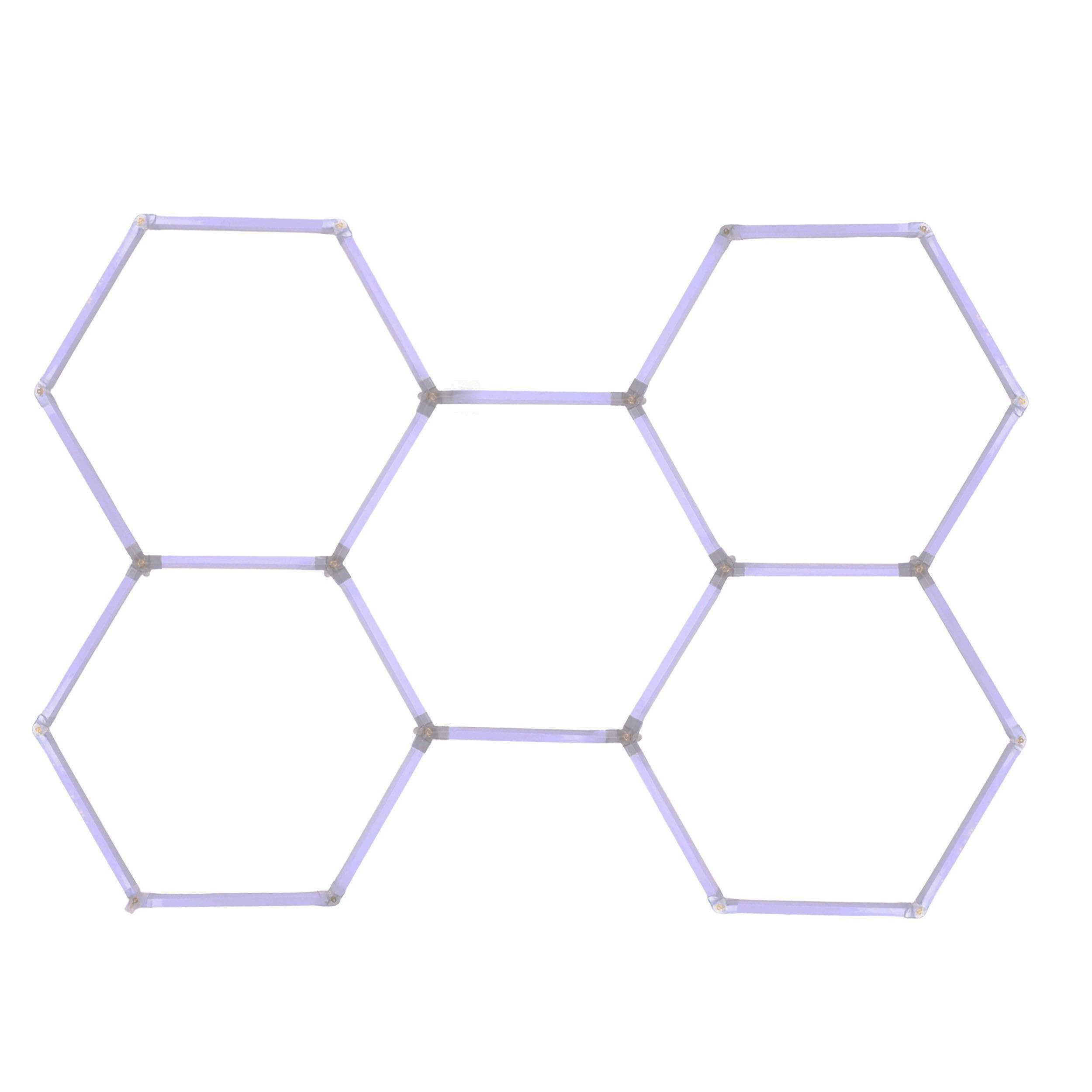 EINPARTS Osvetlenie Hexagon LED RGB 1900–9000K 220V 243 x 166 cm Einparts EPHCL15 1
