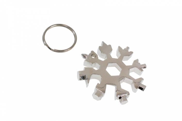 Kľúčenka multitool strieborná