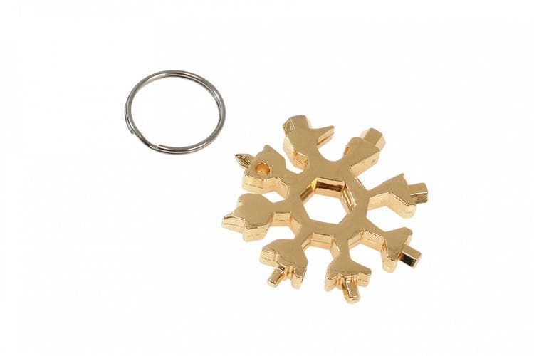 Kľúčenka multitool zlatá 1