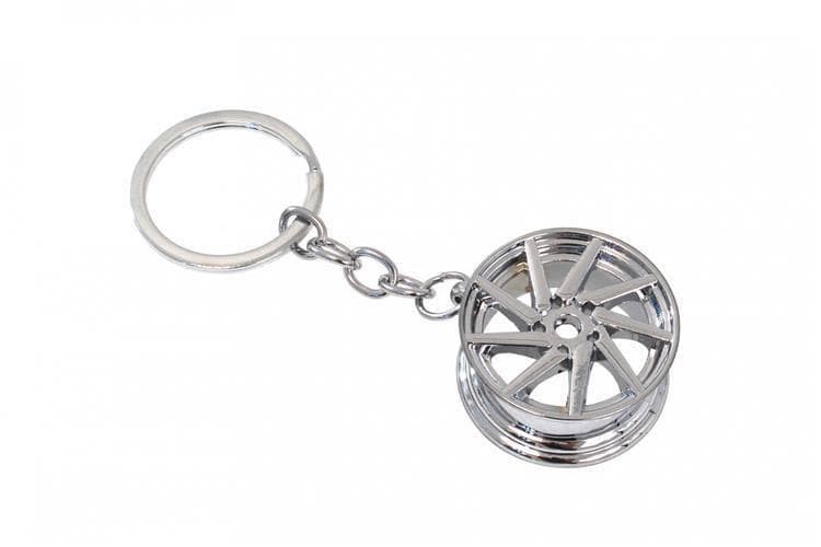Kľúčenka disk Vossen strieborná 1