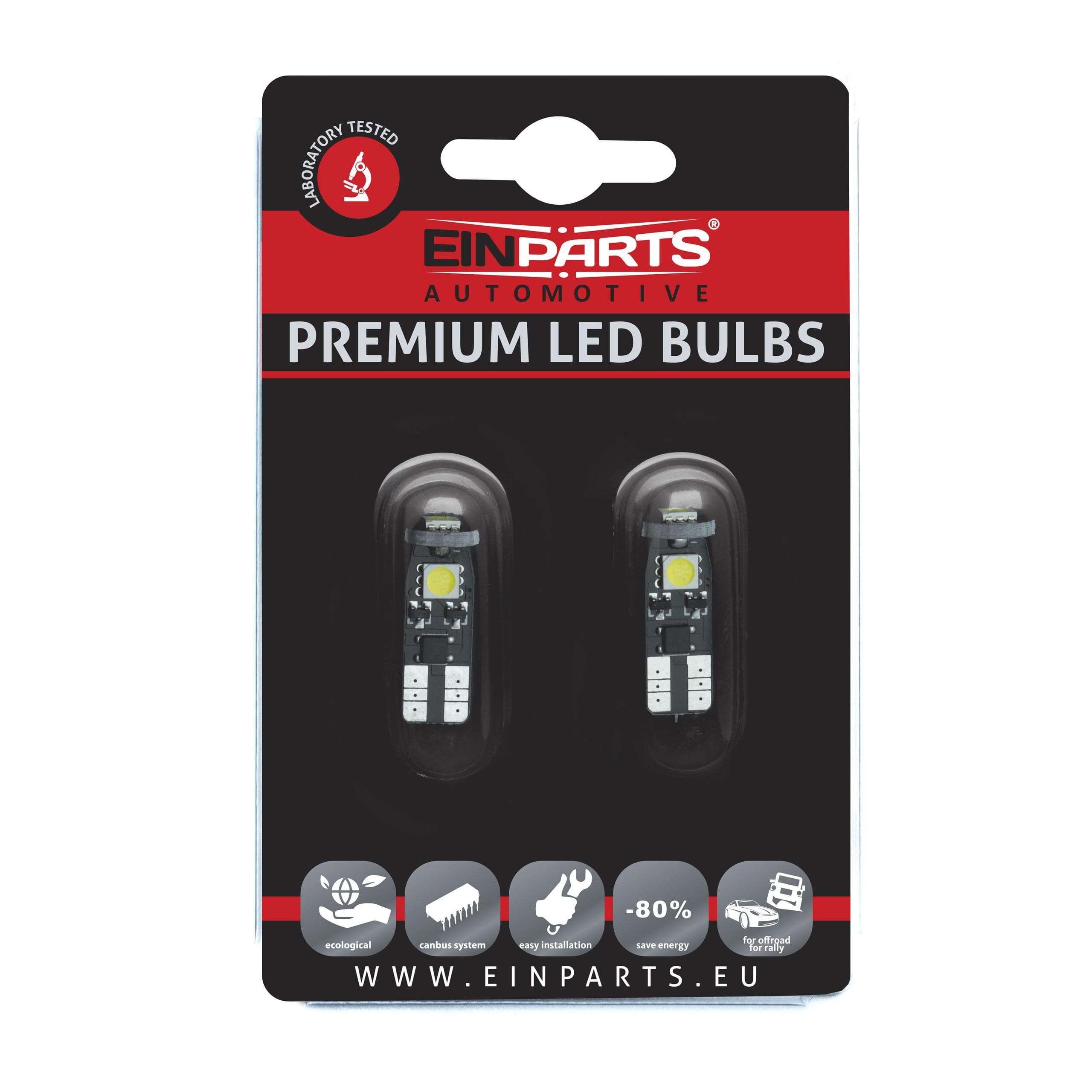 W5W LED žiarovky 0,75W 6000K - EPL06