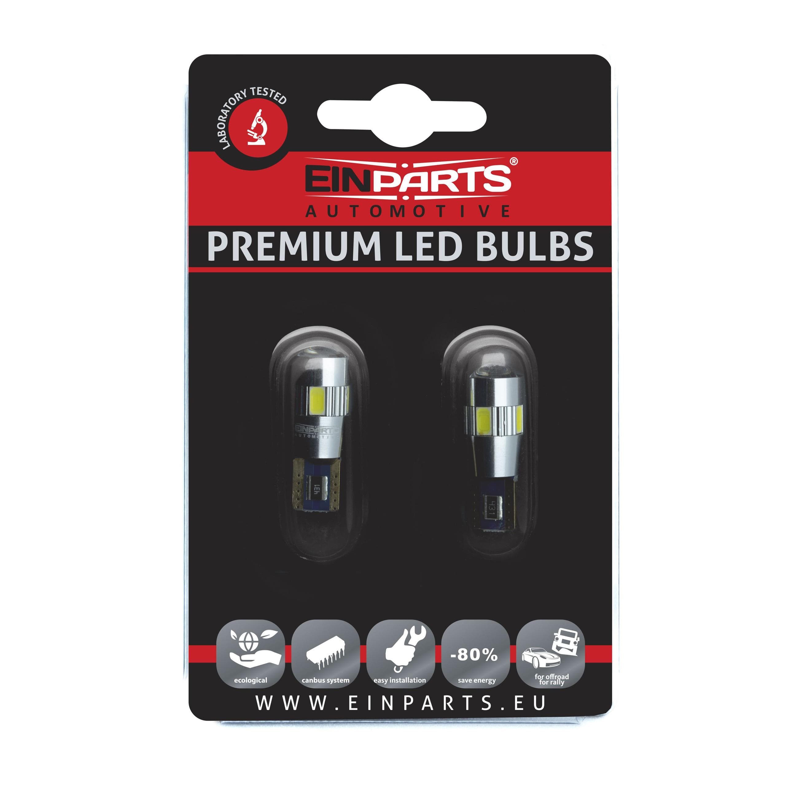 W5W LED žiarovky 1W 6000K - EPL07 1