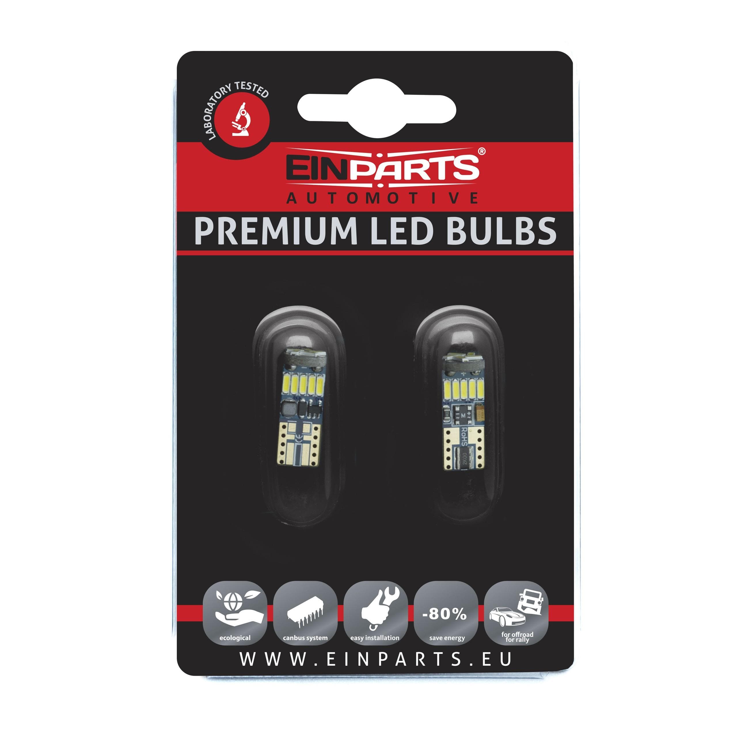 W5W LED žiarovky 6000K - EPL27 1