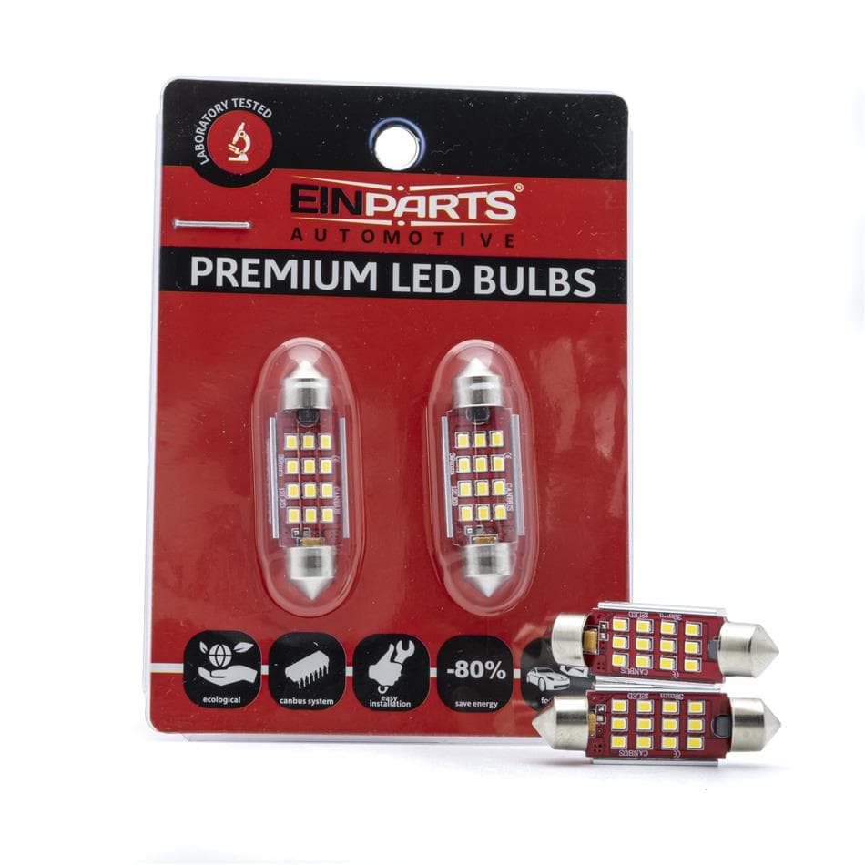 C5W LED žiarovky 6000K 12/24V - EPL303