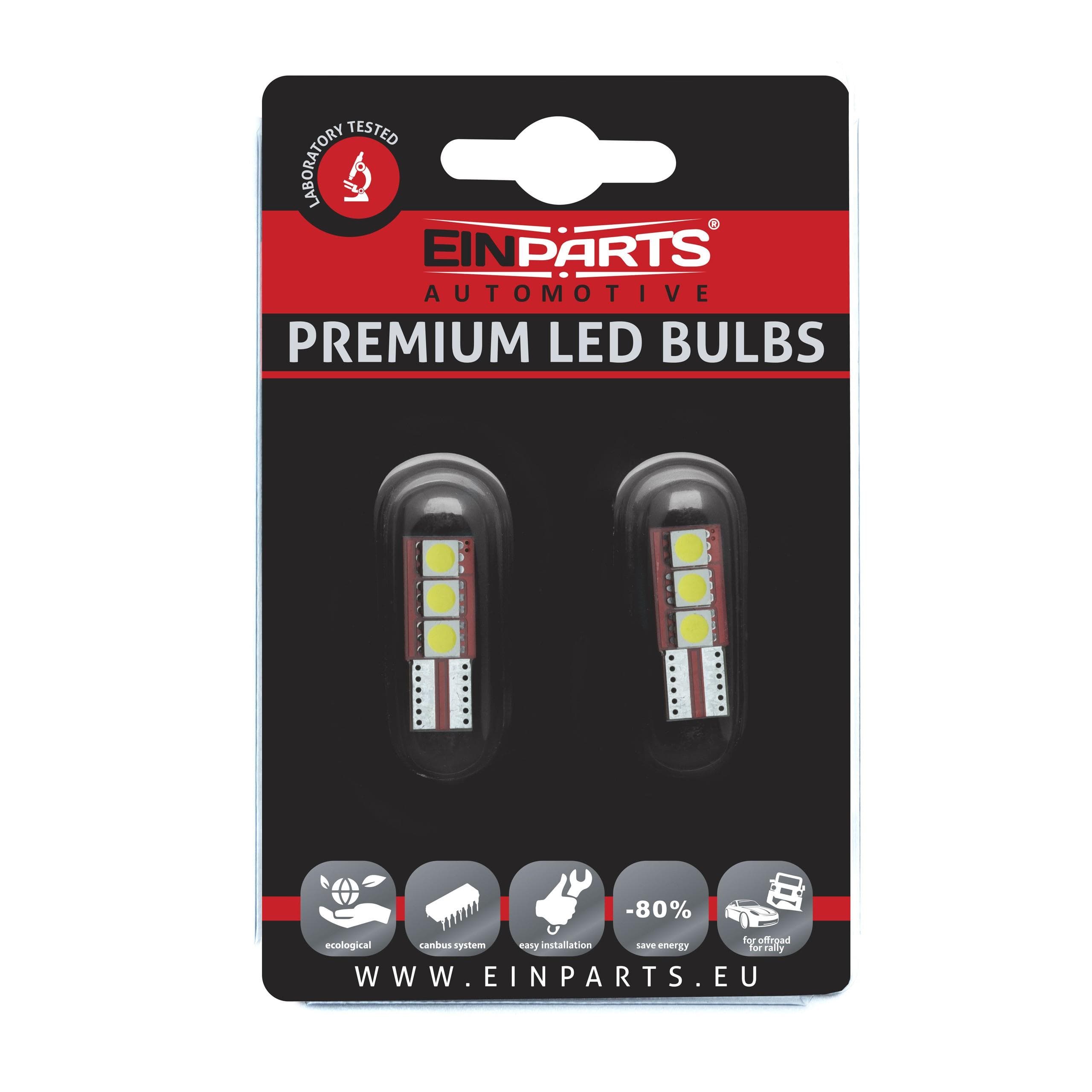 W5W LED žiarovky 6000K - EPL36 1
