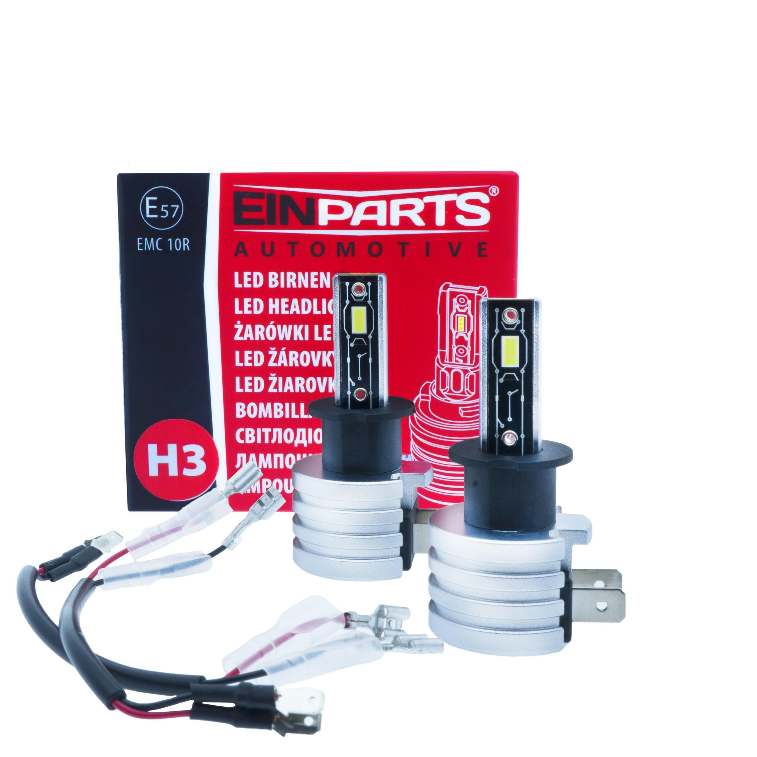 6000K LED žiarovky H3 E57 - EPLH112 1