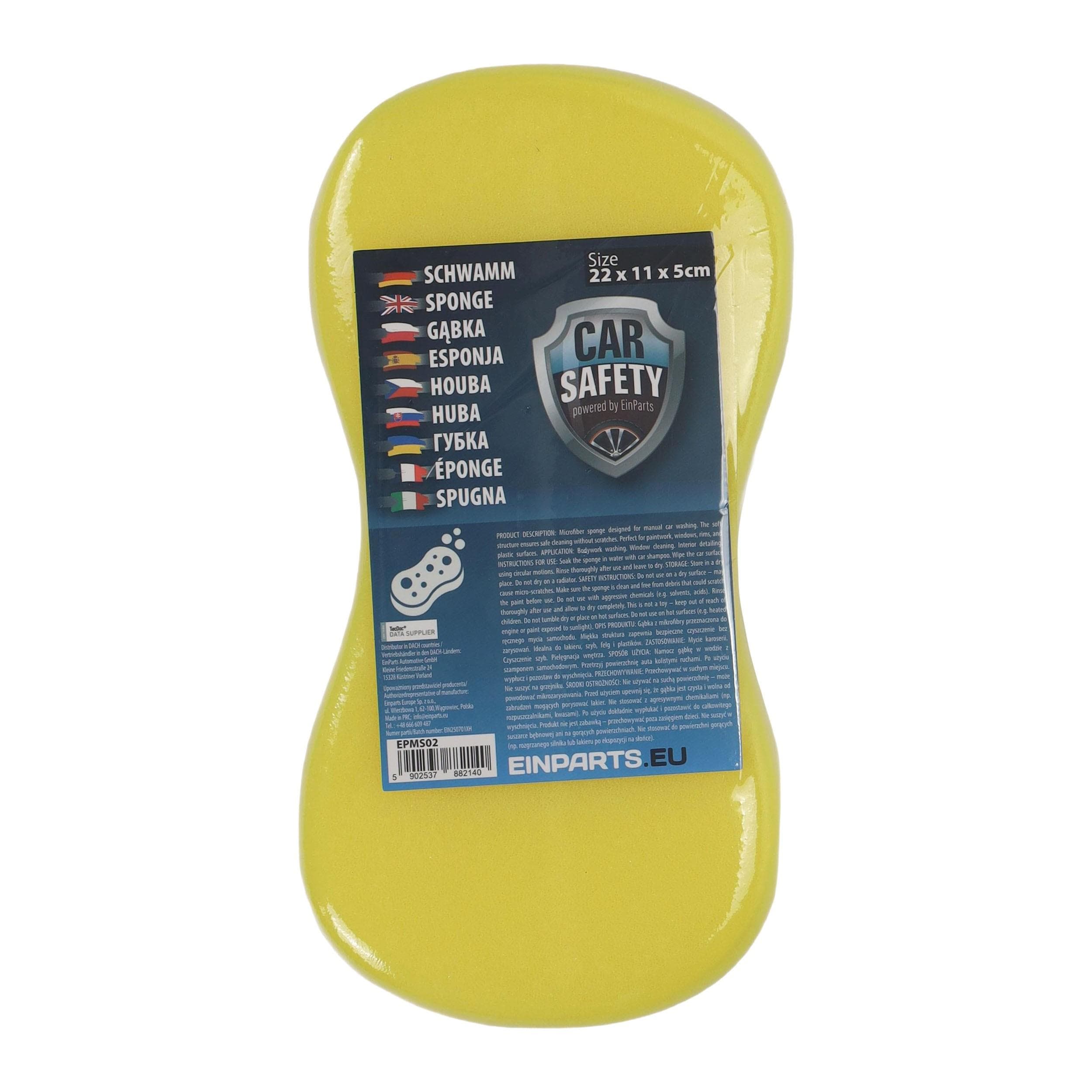 EINPARTS Hubka na umývanie auta 22×11×5 cm Einparts EPMS02