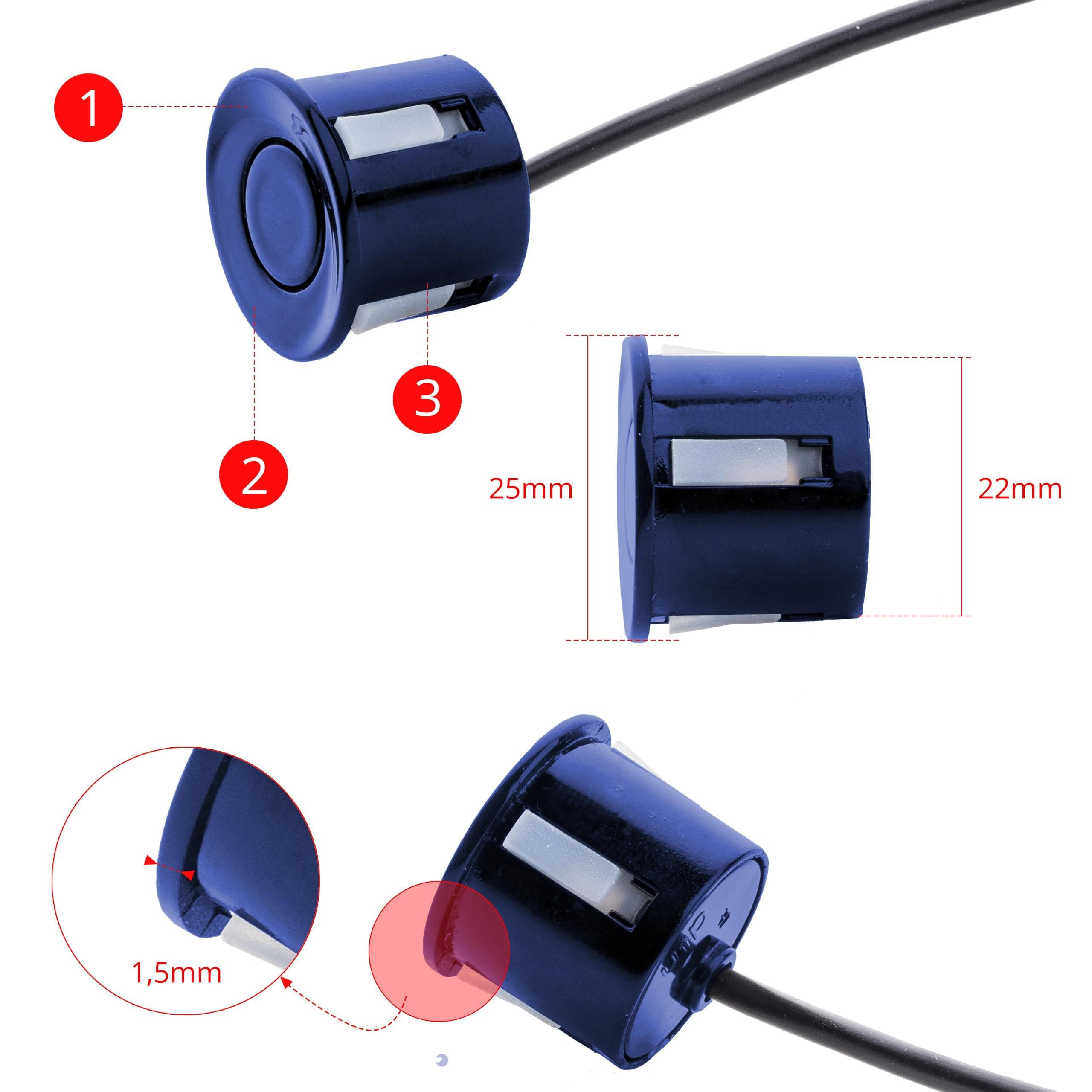 Parkovací Asistent s Displejom - EPP5800WL BLUE 1