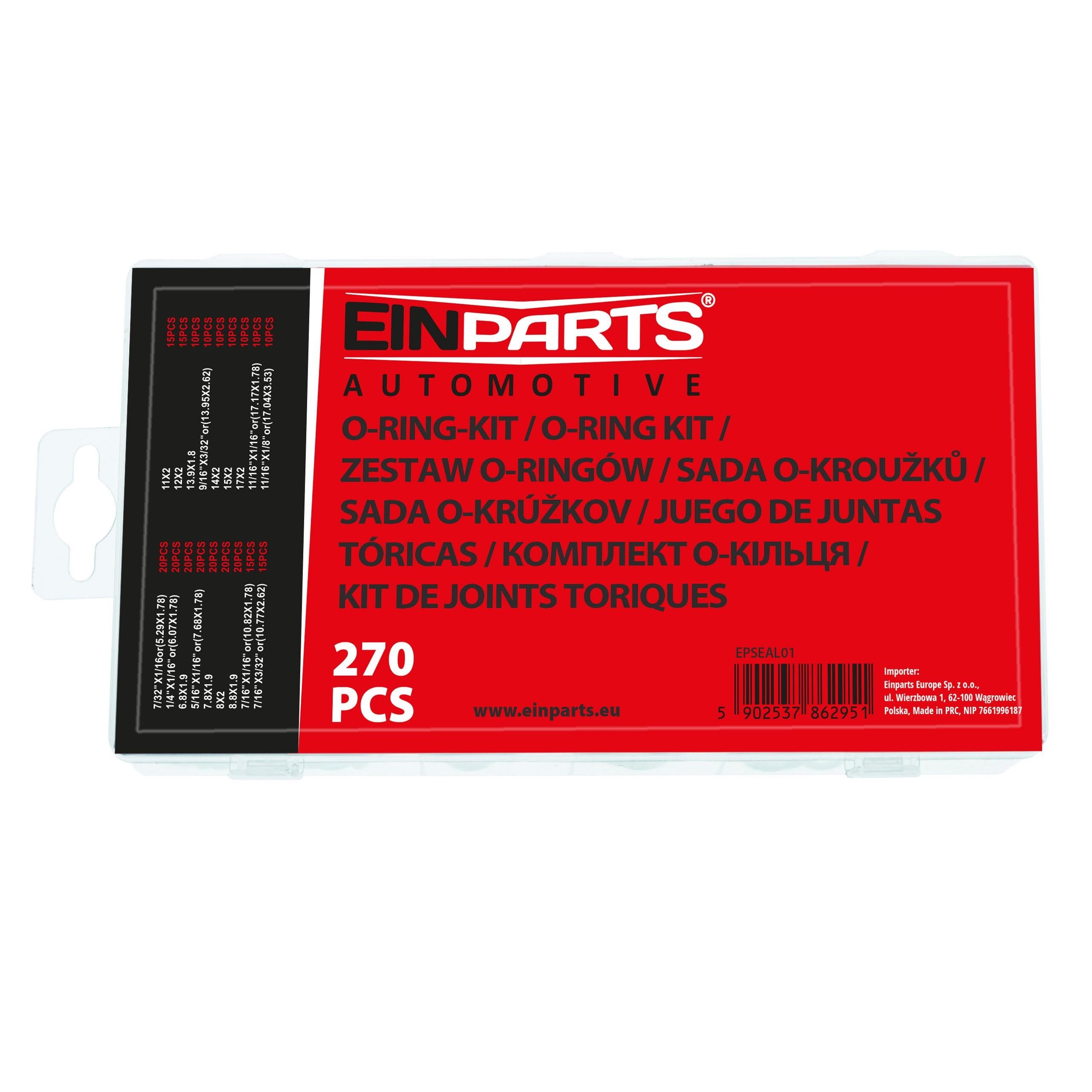 EPSEAL01 UNIVERZÁLNE TESNENIA TYPU O-RING - 270 KS