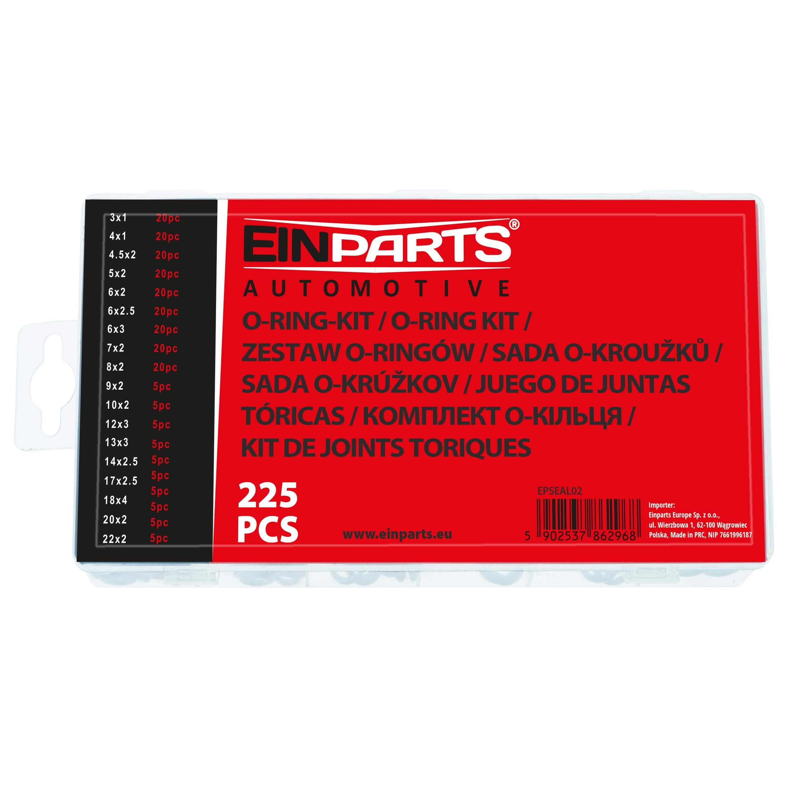 EPSEAL02 UNIVERZÁLNE TESNENIA TYPU O-RING - 225 KS 1