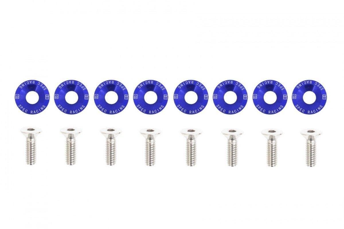 Dekoratívne skrutky M6x1.0 15mm D1 modré