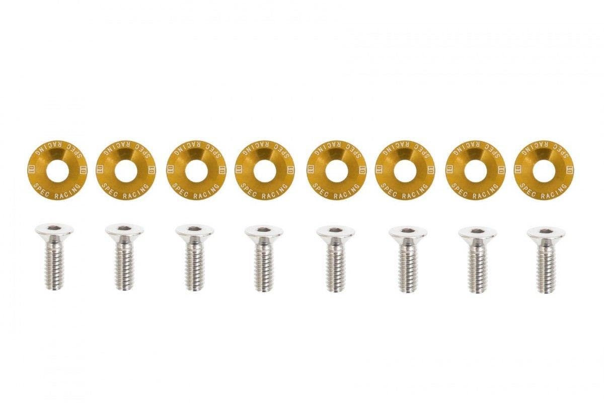 Dekoratívne skrutky M6x1.0 15mm D1 zlaté 1
