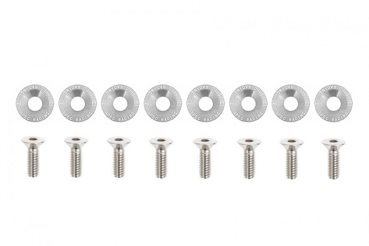 Dekoratívne skrutky M6x1.0 15mm D1 strieborné