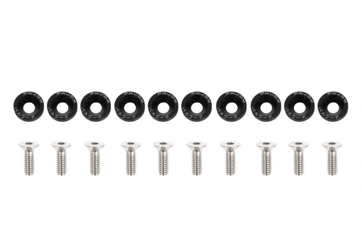 Dekoratívne skrutky M6x1.0 15mm JDM čierne