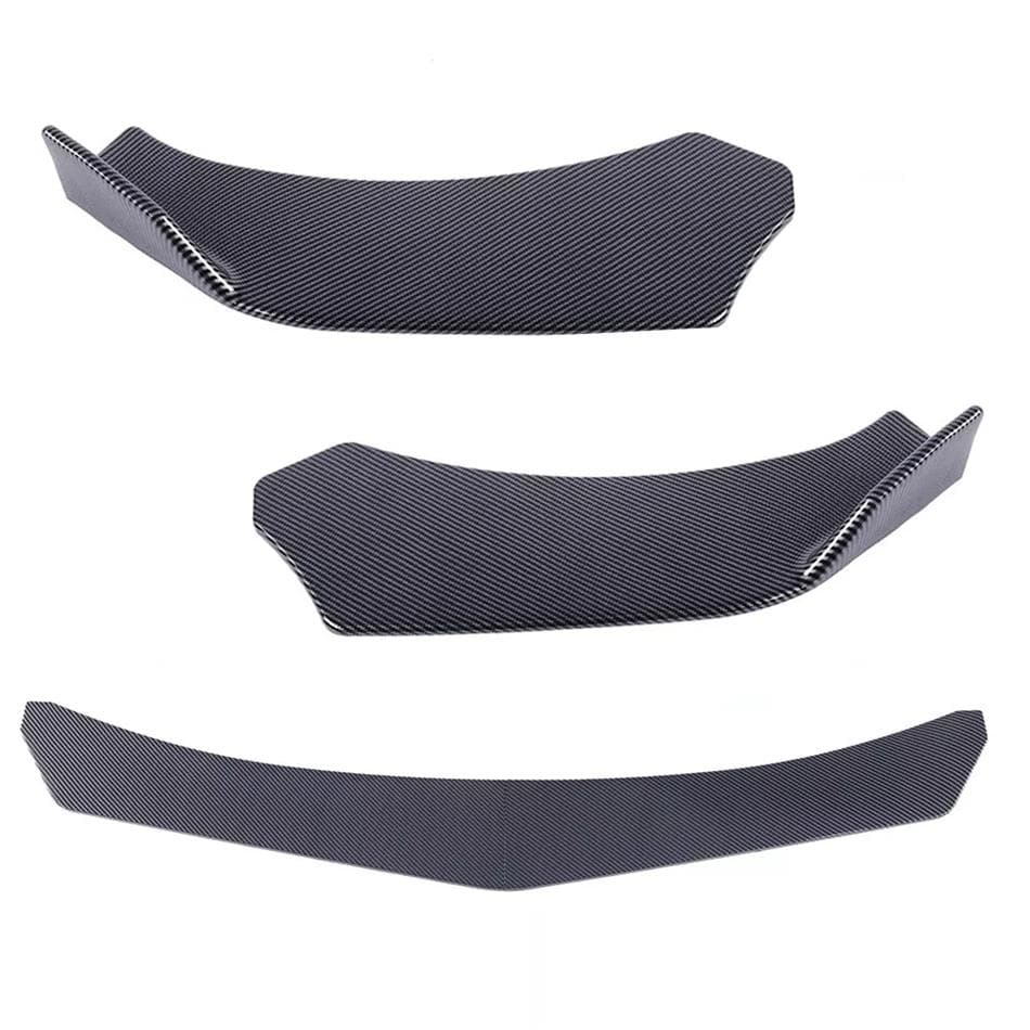 Predný nárazníkový splitter pre auto - Čierny karbón - EPTUNING027