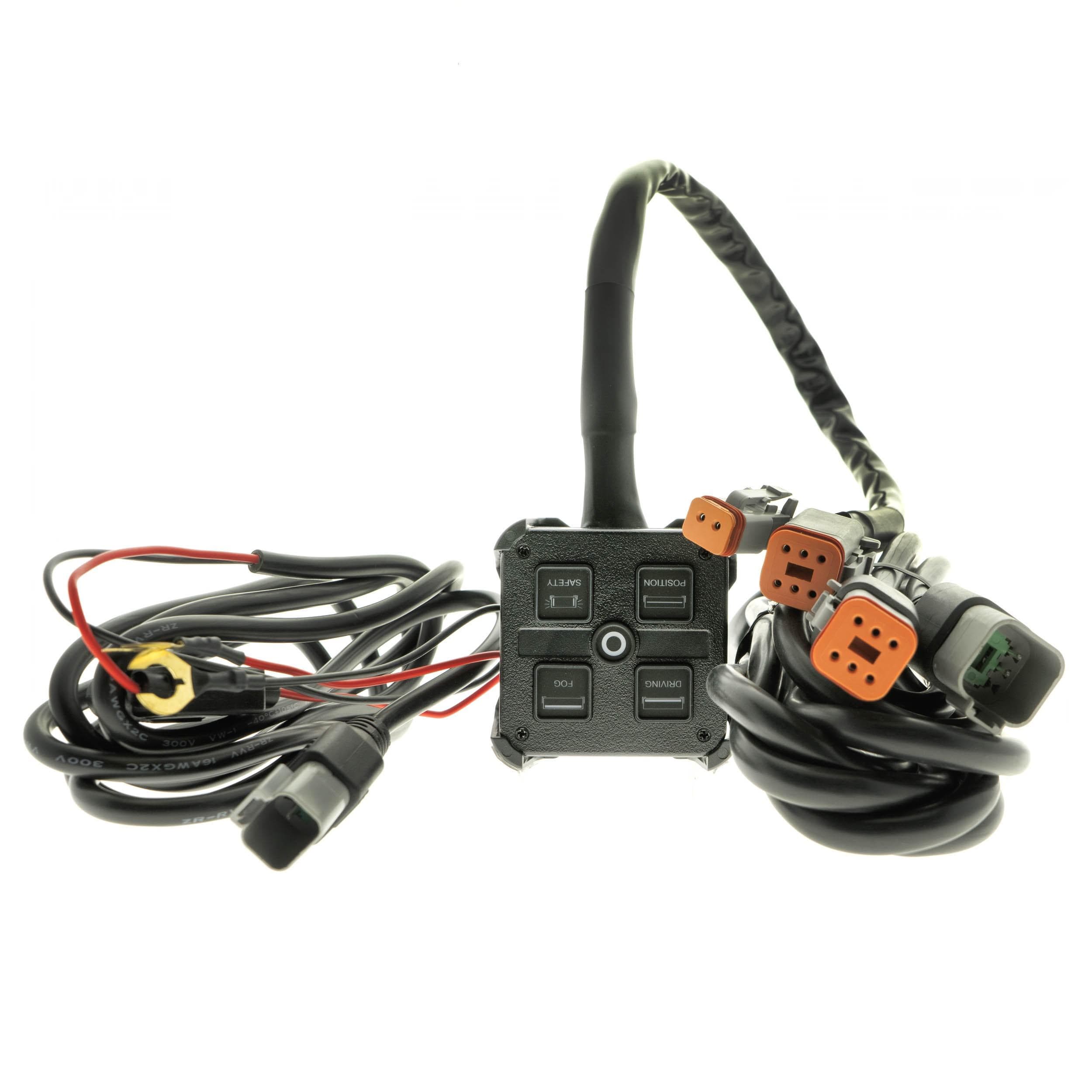 EPWLR21 Ovládací panel LED osvetlenia 12/24V 4-kanálový 1