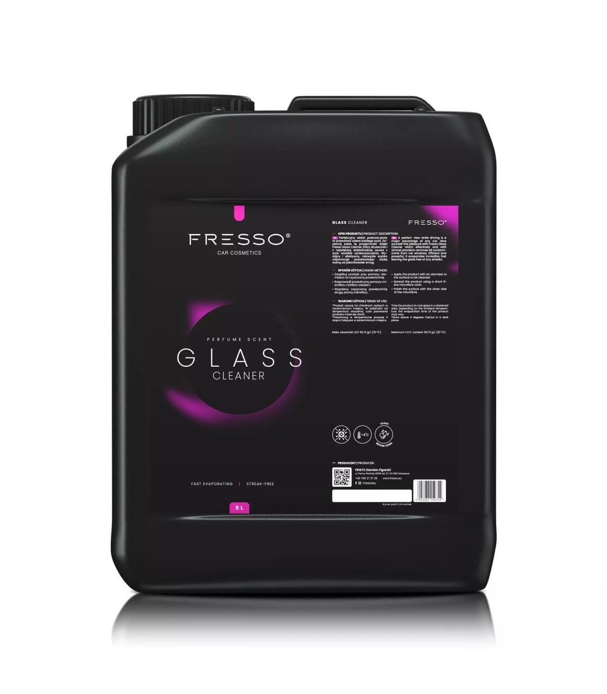 Fresso Glass Cleaner 5 L FRE59754 1