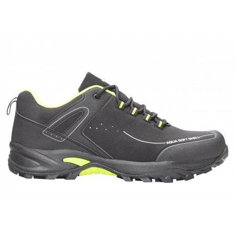 Softshellová poltopánka CROSS LOW, čierno-zelená 1