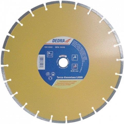 Kotúč diamantový Laser 125x22,2mm, Dedra 1