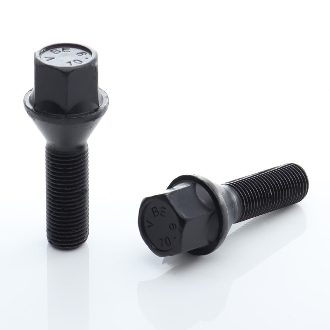 Skrutka s konúsovým sedlom M14x1,5 x 33mm Čierna 1